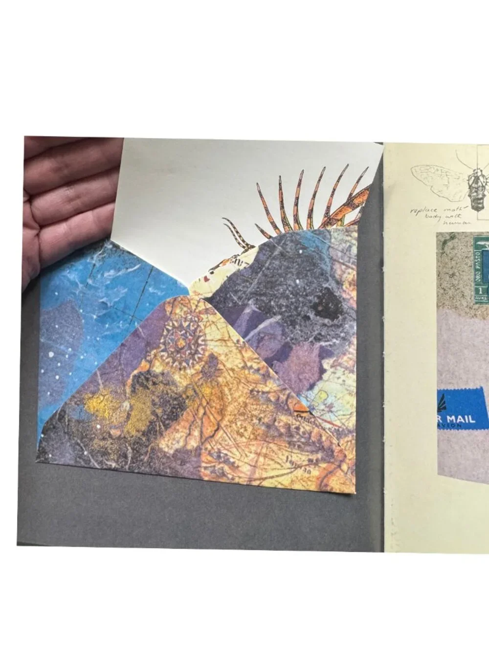 Sabine’s Notebook Nick Bantock Hardcover 1992 | Griffin & Sabine Series